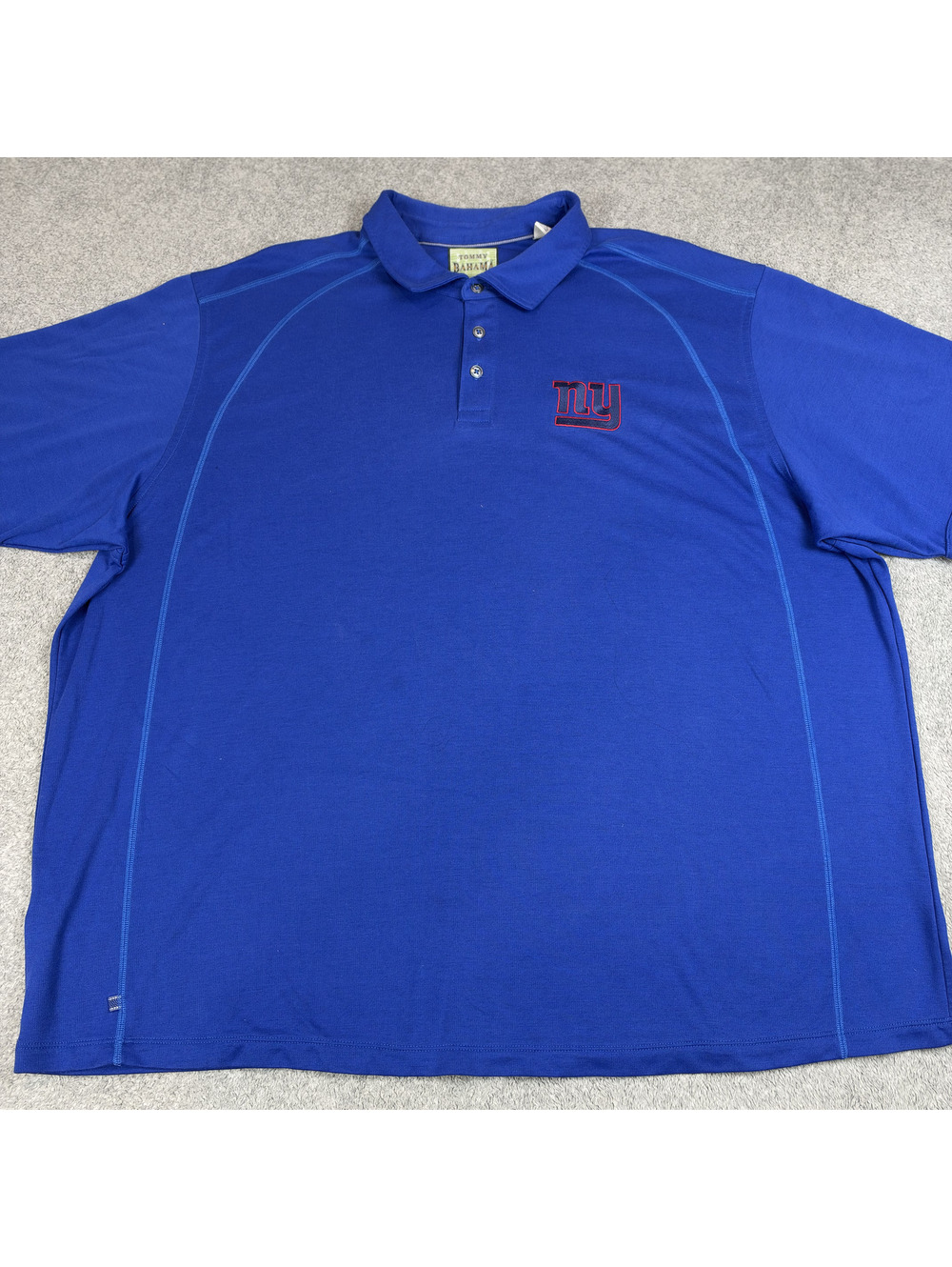 Tommy Bahama New York Giants Polo Shirt 3XB Blue